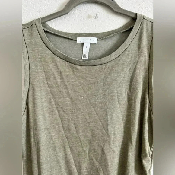 Leith Rushed Bodycon Sleeveless Dress | size small - Picture 6 of 7